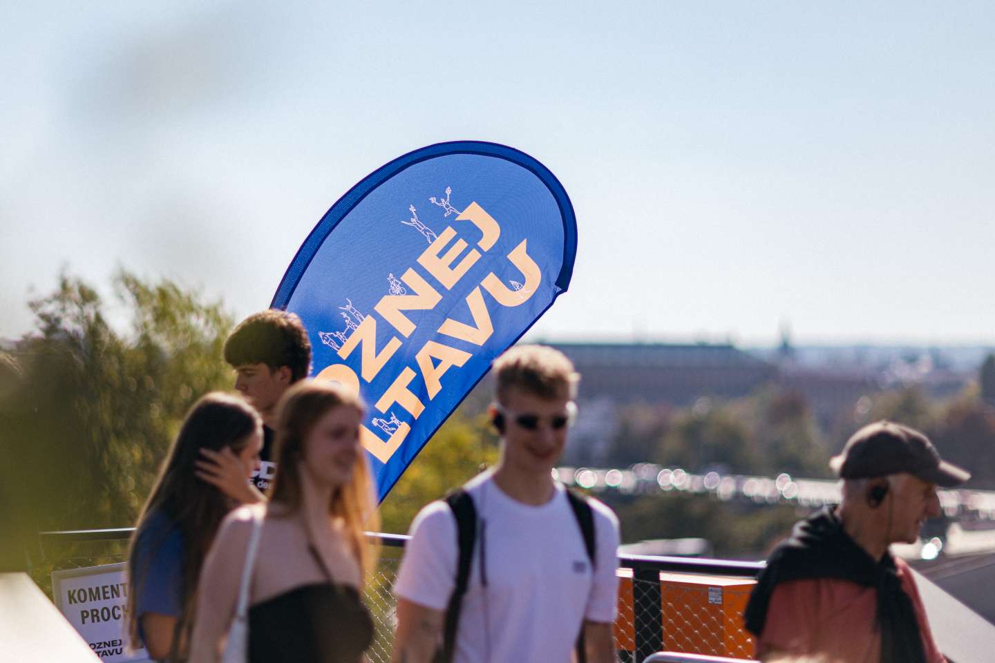 The Poznej Vltavu festival brought visitors to the future philharmonic site