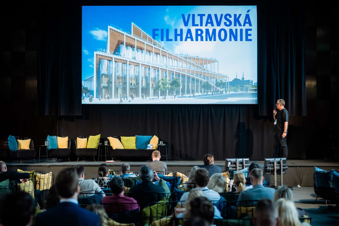 Vltavská filharmonie v debatě o budoucnosti pražských brownfieldů